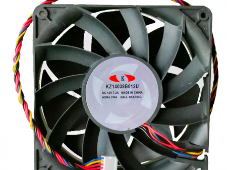 Кулер для Whatsminer KZ14038B012U 12V 7.2A (140*140*38)